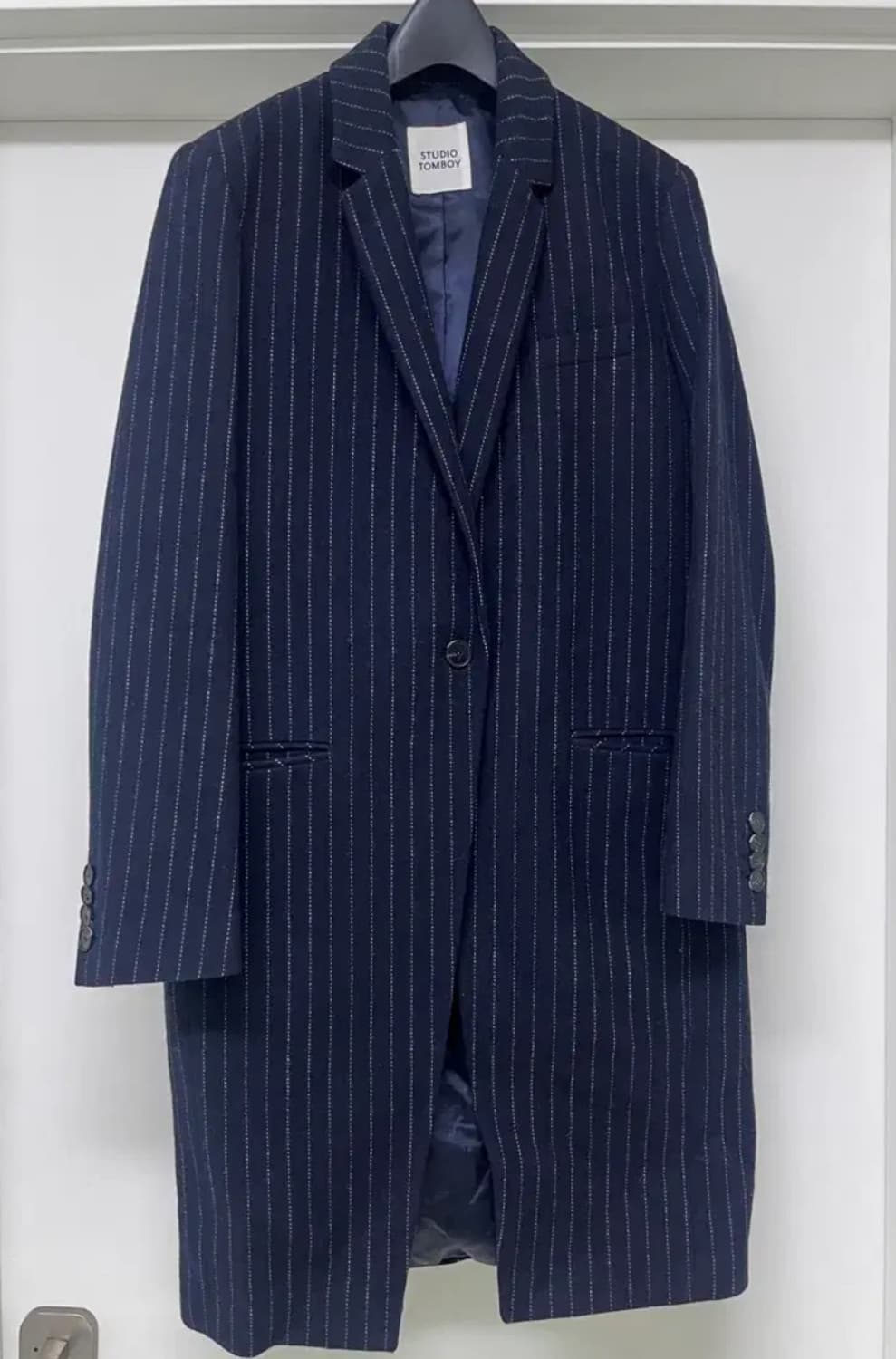 스튜디오톰보이 스트라이프 코트 상품이미지1