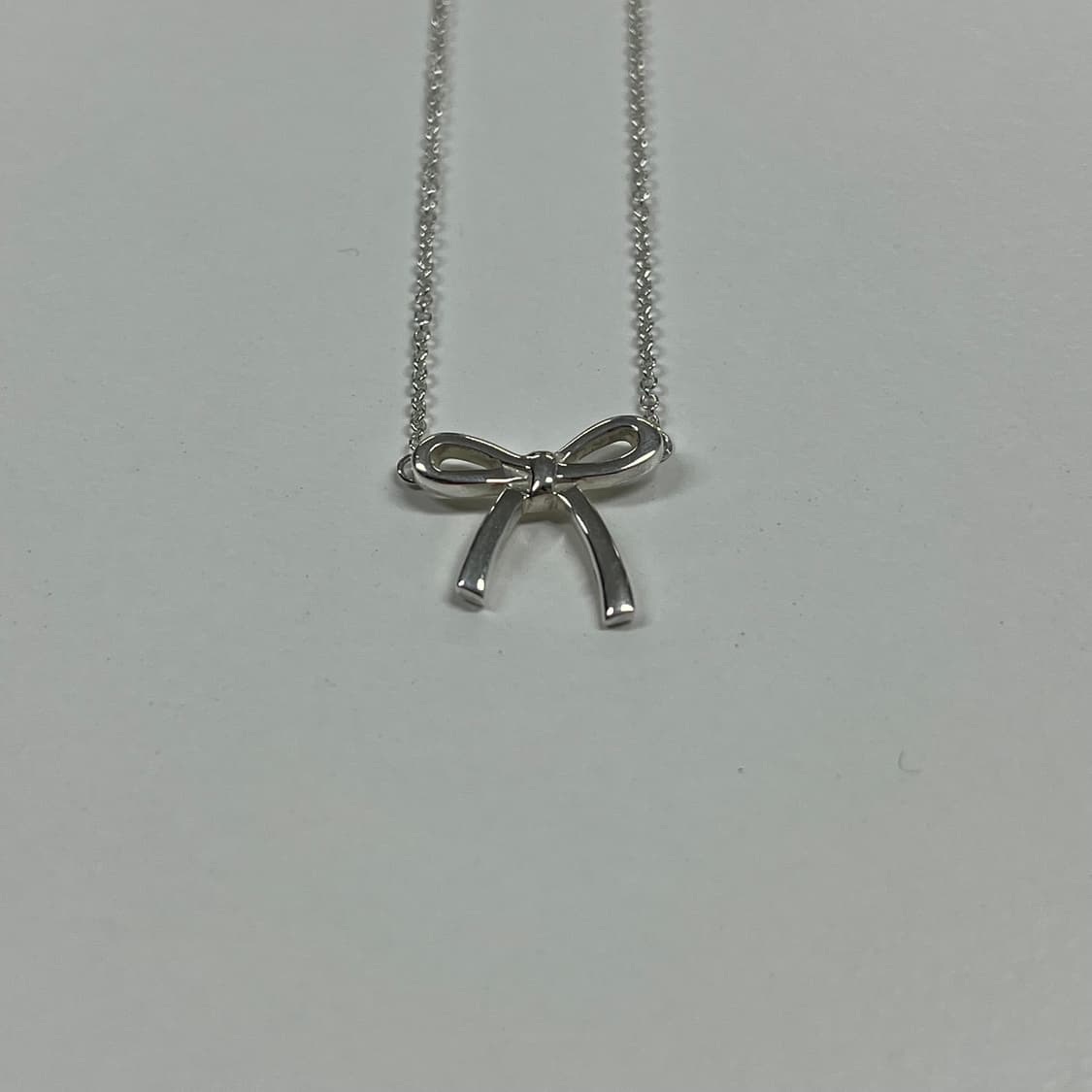 티파니앤코 리본 보우 목걸이 상품이미지4