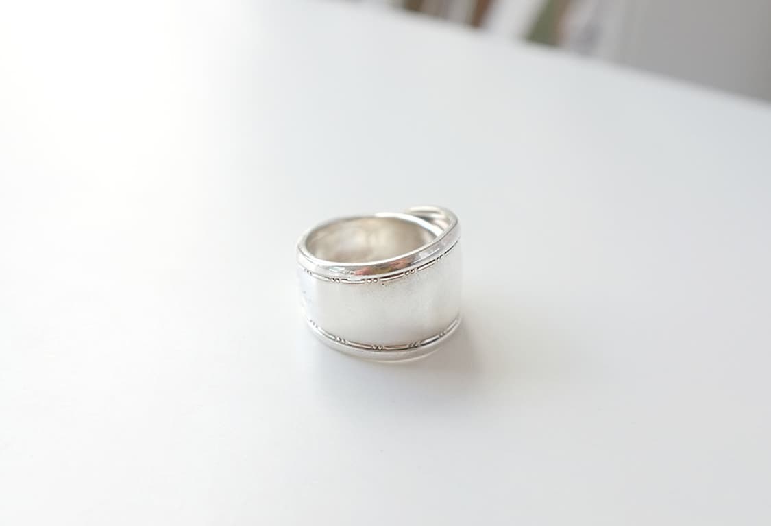 1920s 앤틱반지 빈티지 스푼반지 빈티지 엔틱 스푼링 101551 상품이미지4