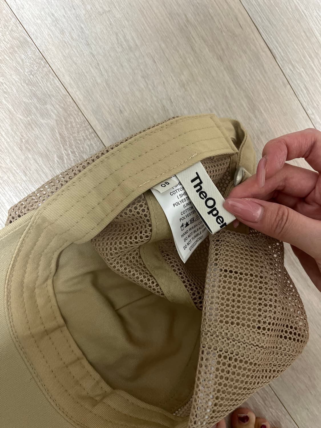 The open product 볼캡 상품이미지3