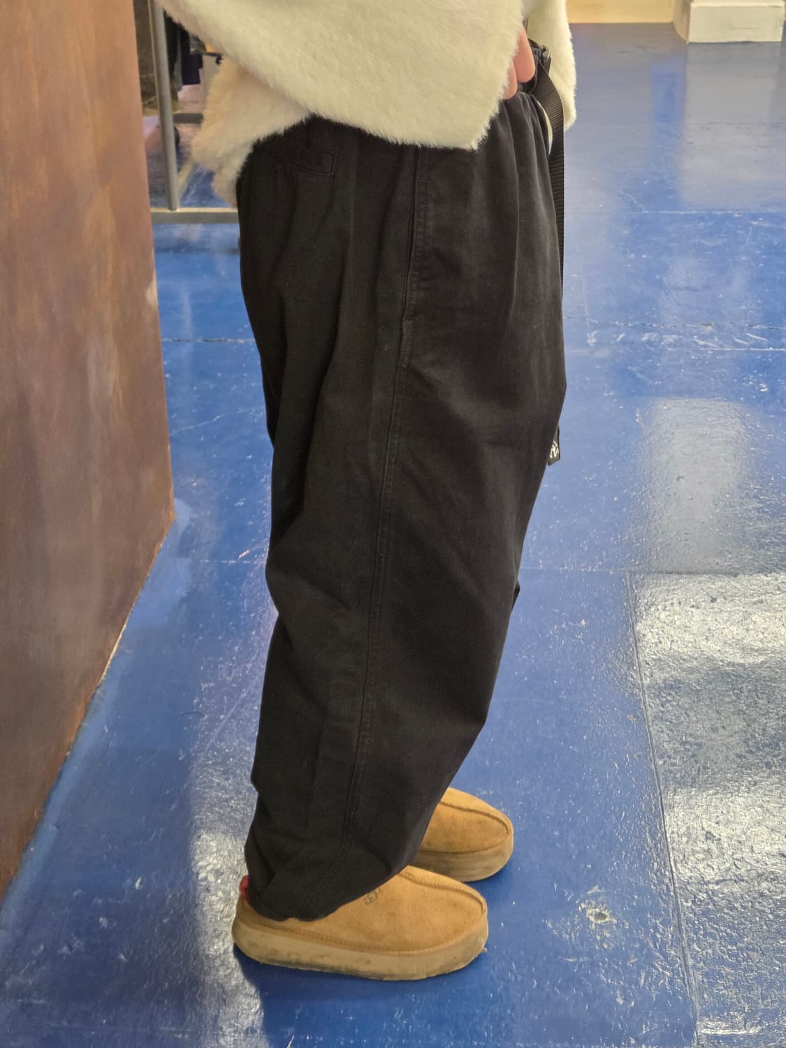 Gramicci 그라미치 블랙 버클 팬츠 상품이미지3