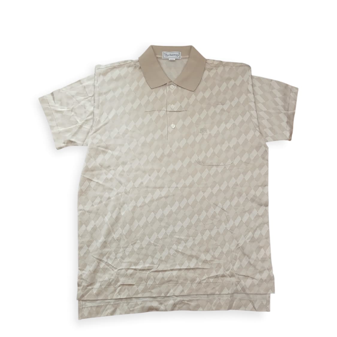 버버리 빈티지 격자무늬 반팔셔츠 상품이미지1