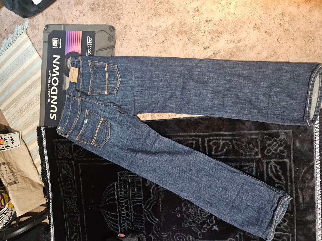 Abercrombie  디스트로이드 데님 팬츠 상품이미지7