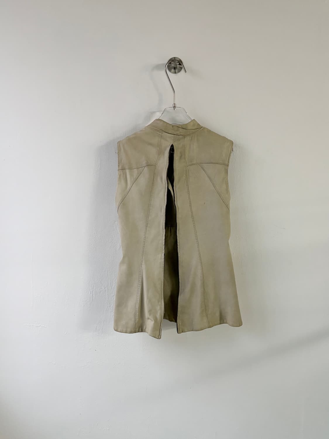 일라리아 니스트리 램스킨 레더 베스트  상품이미지4