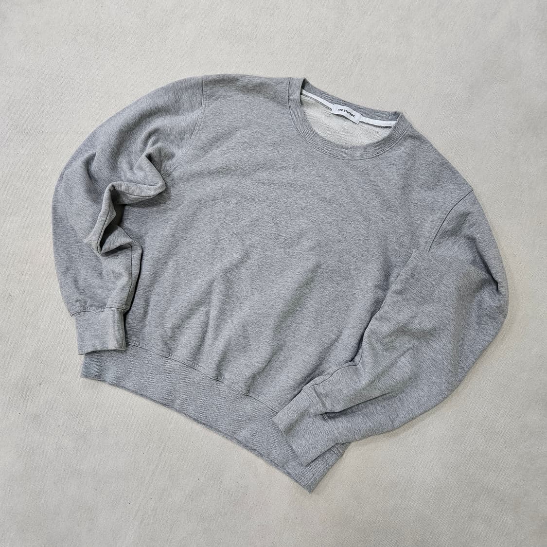 3 빈티지 그레이 맨투맨 0319Y 상품이미지1