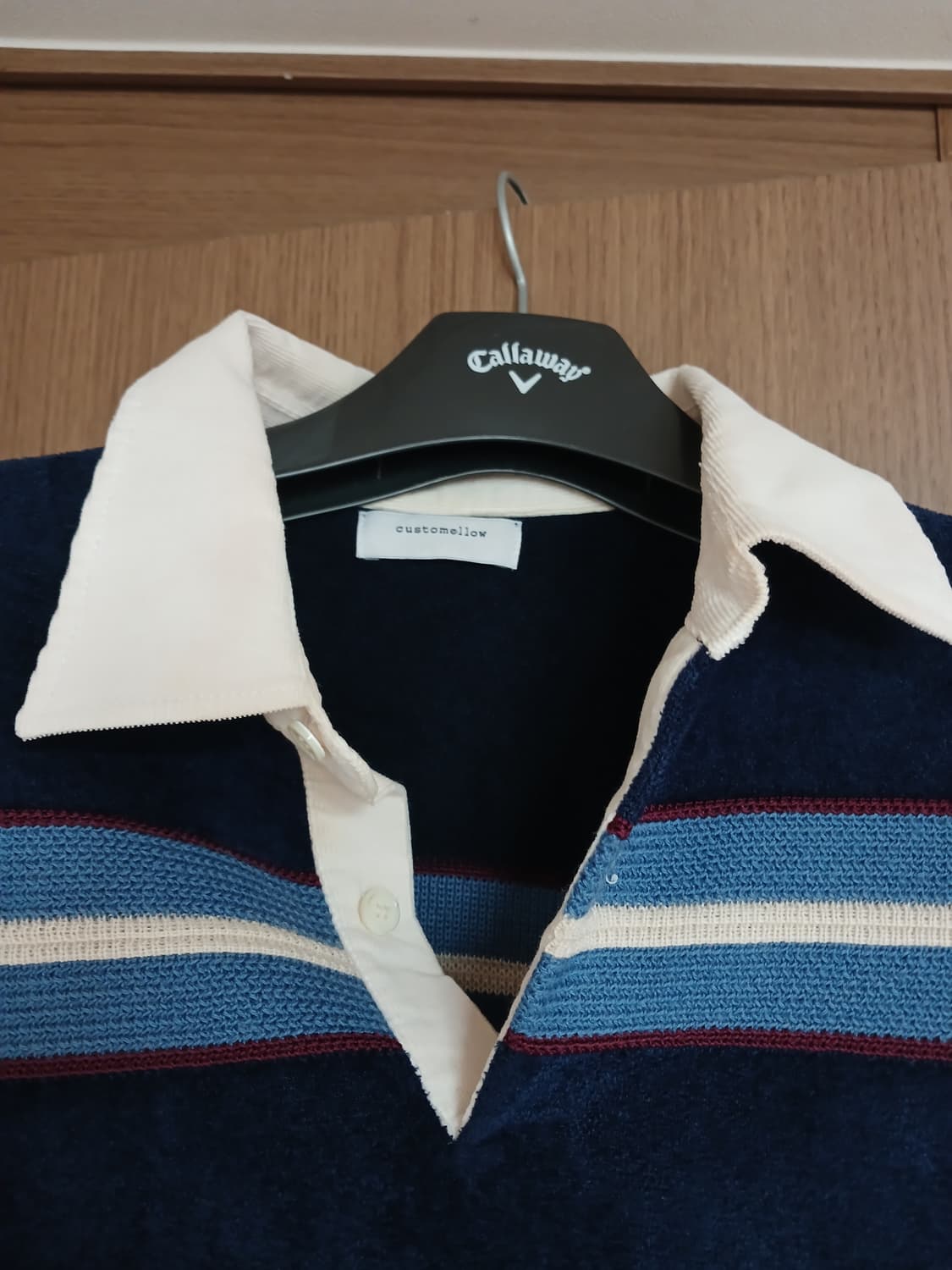 커스텀멜로우 스트라이프 럭비 긴팔 니트 100 상품이미지2