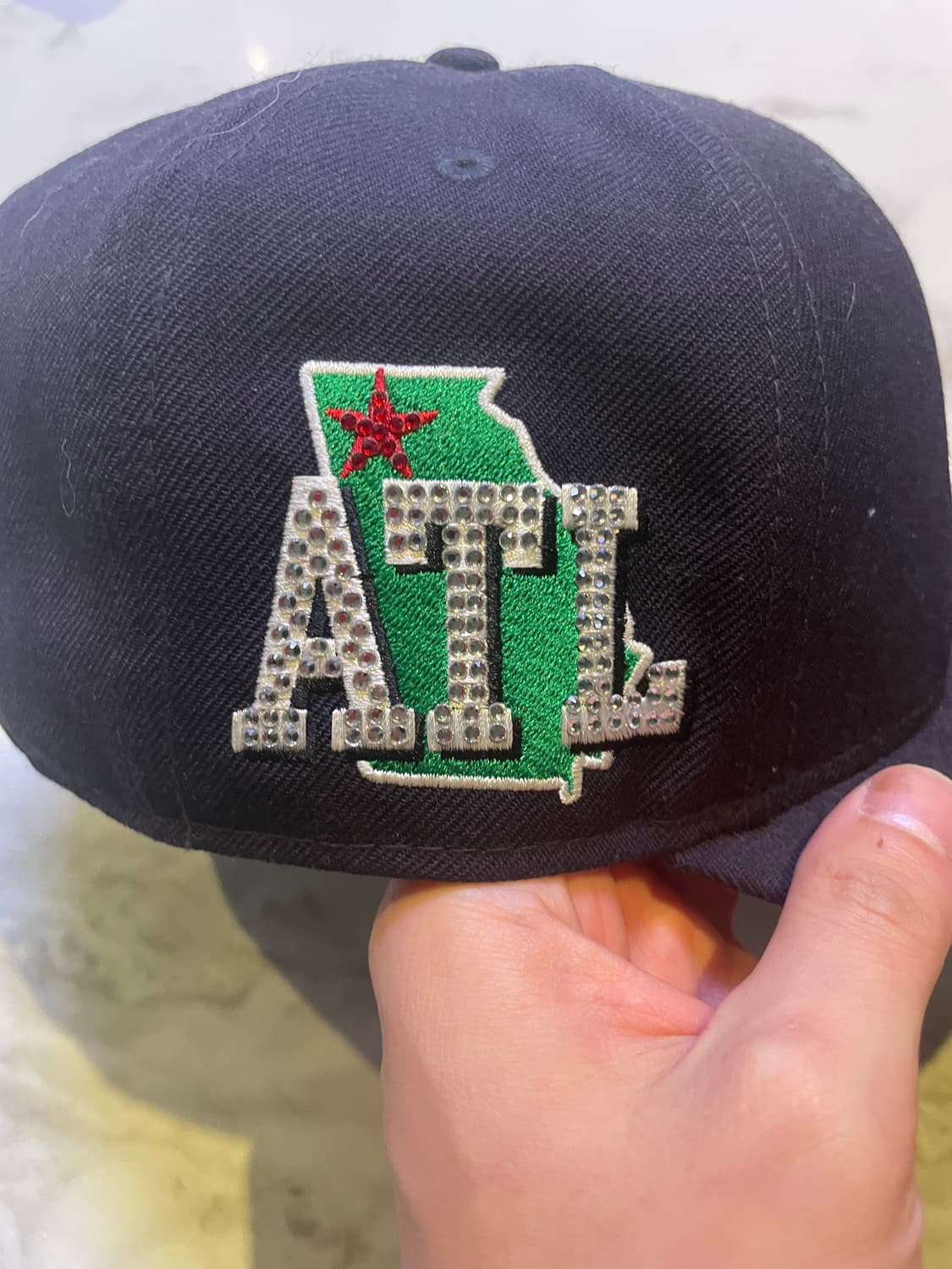 뉴에라 아틀란타 해외판 7 5/8 상품이미지2