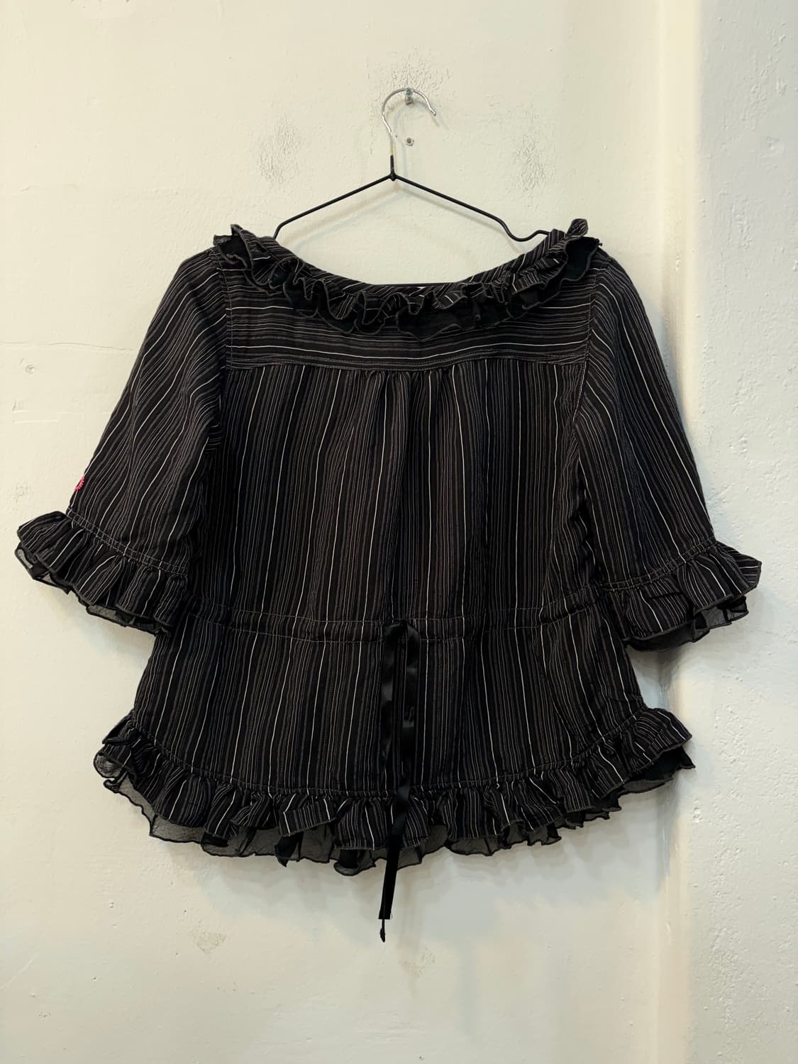 알곤퀸즈 고스 공겜여주 프릴 블라우스 상품이미지8