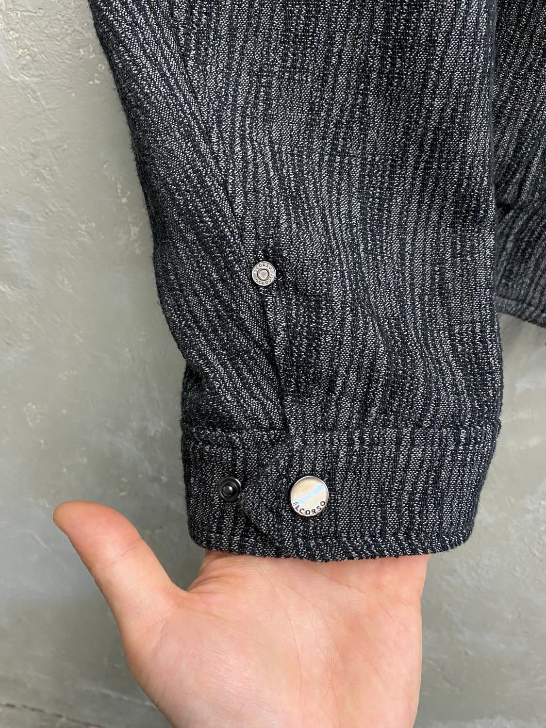 [L-XL] ILCORSO 일꼬르소 투웨이 집업 블루종 자켓 상품이미지5