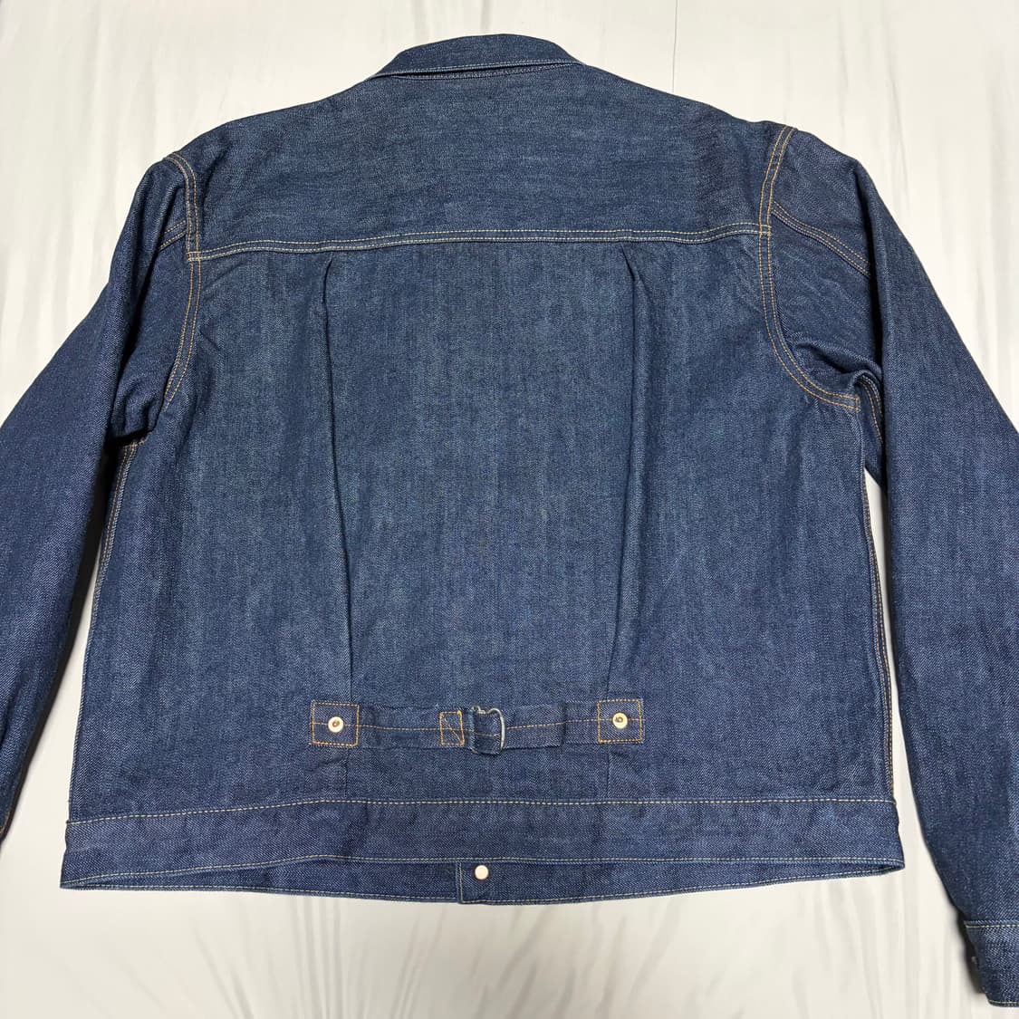 캐피탈 14온즈 데님 1ST 원 워시 자켓 인디고 상품이미지2