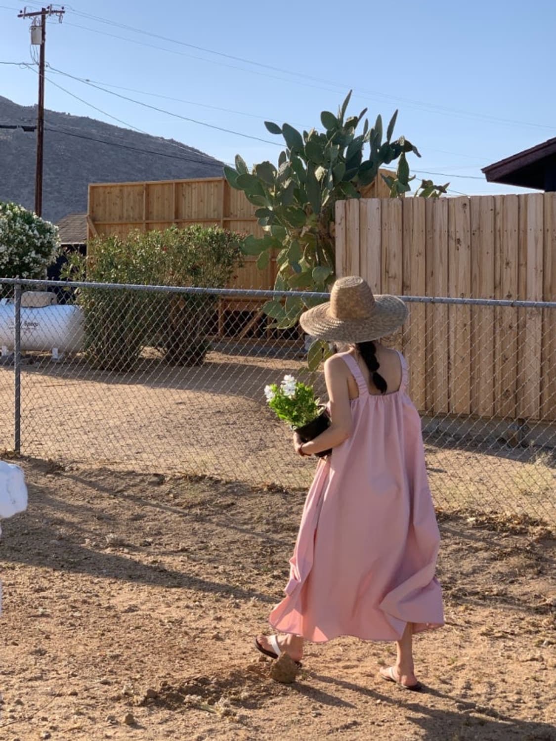 [위드아웃썸머] palms onepiece_pink 상품이미지2