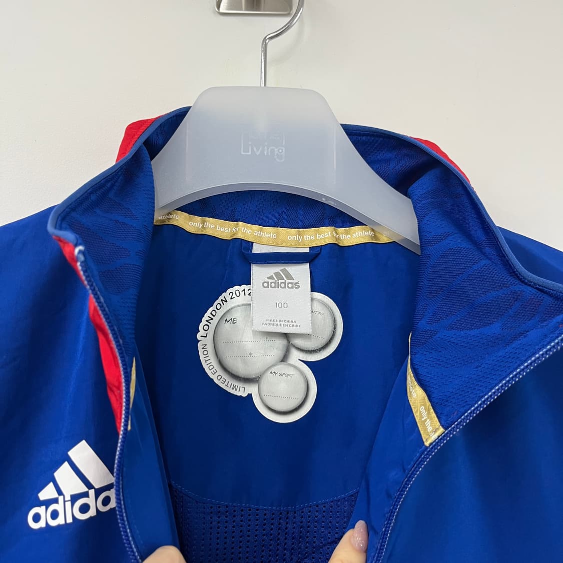 아디다스 2012 런던 올림픽 코리아 국대 바람막이 자켓 상품이미지6