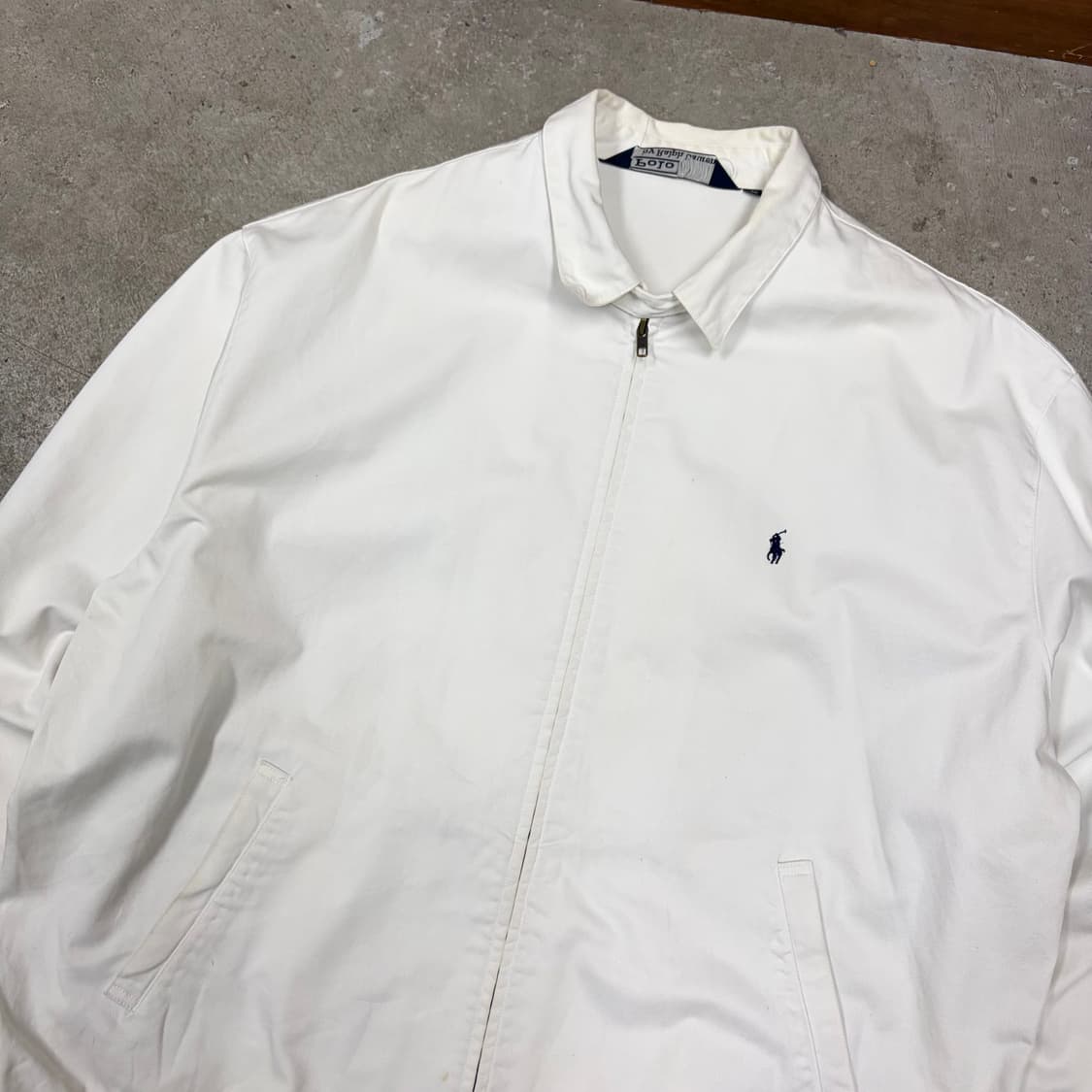 폴로 화이트 자켓[2492] 상품이미지2