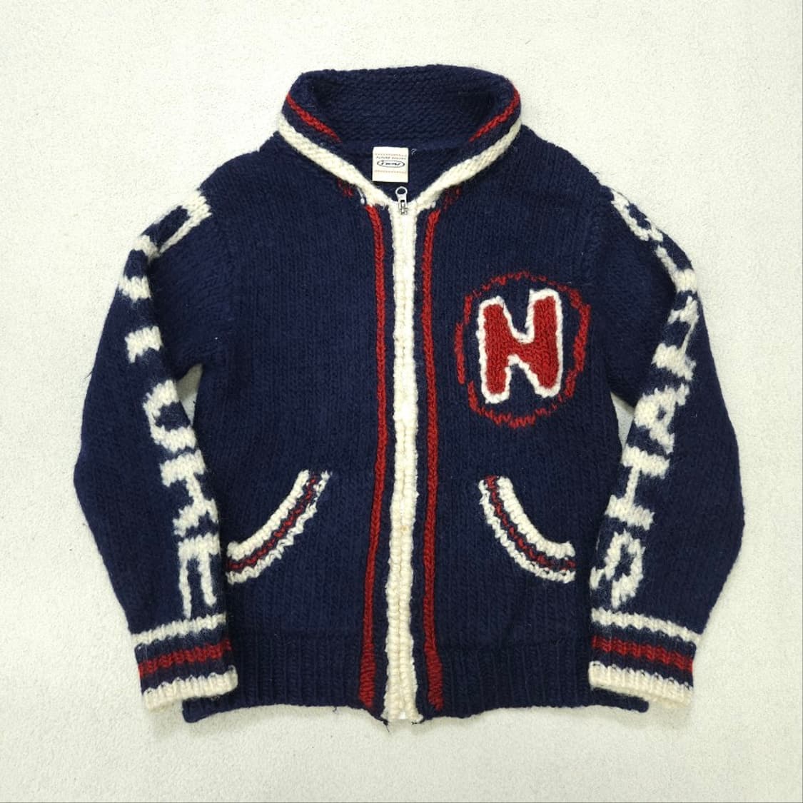 NEV 코위찬 집업 니트 상품이미지2