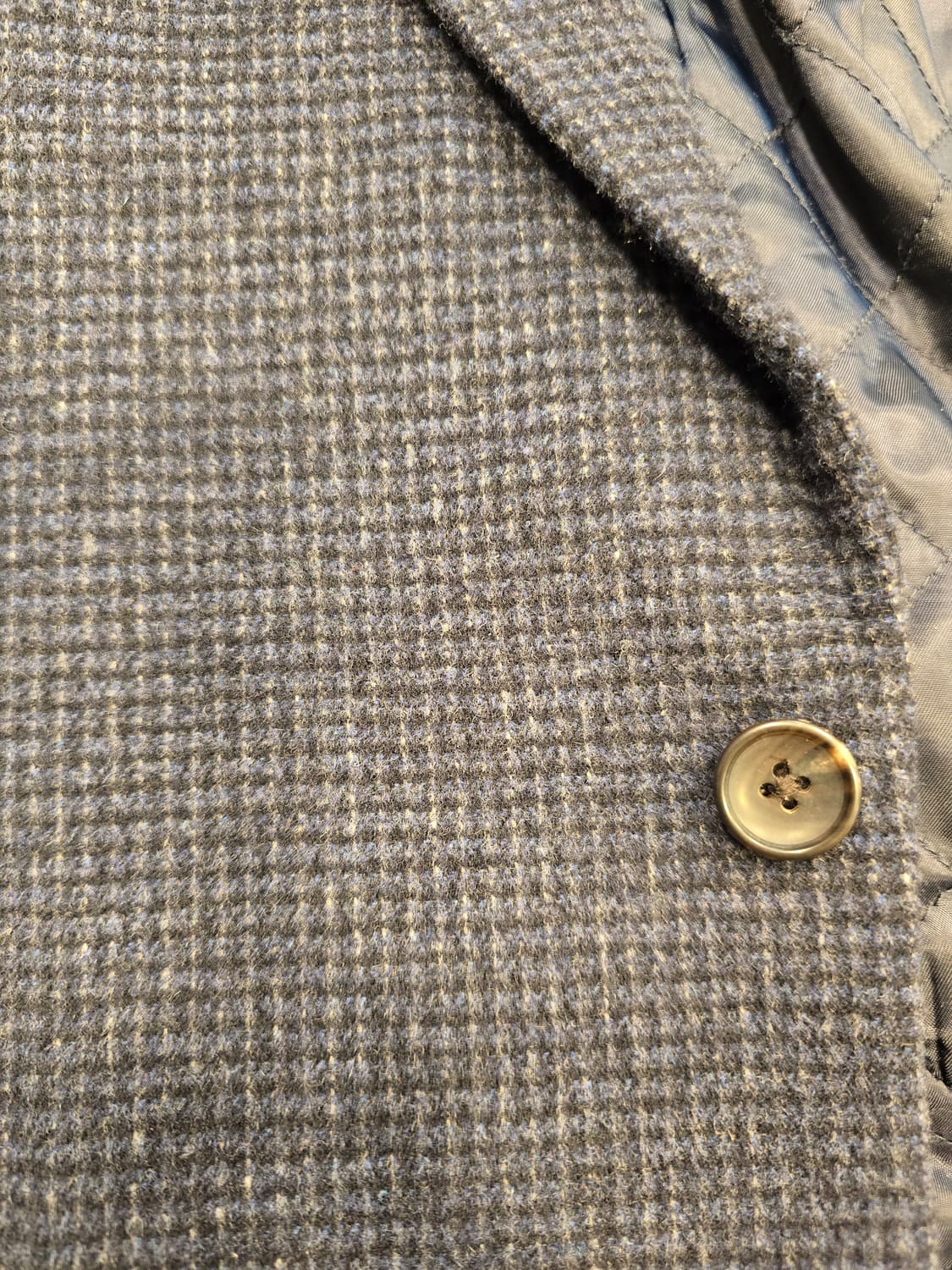 PAT 남성 모혼방 블레이저 자켓 네이비 100 상품이미지7