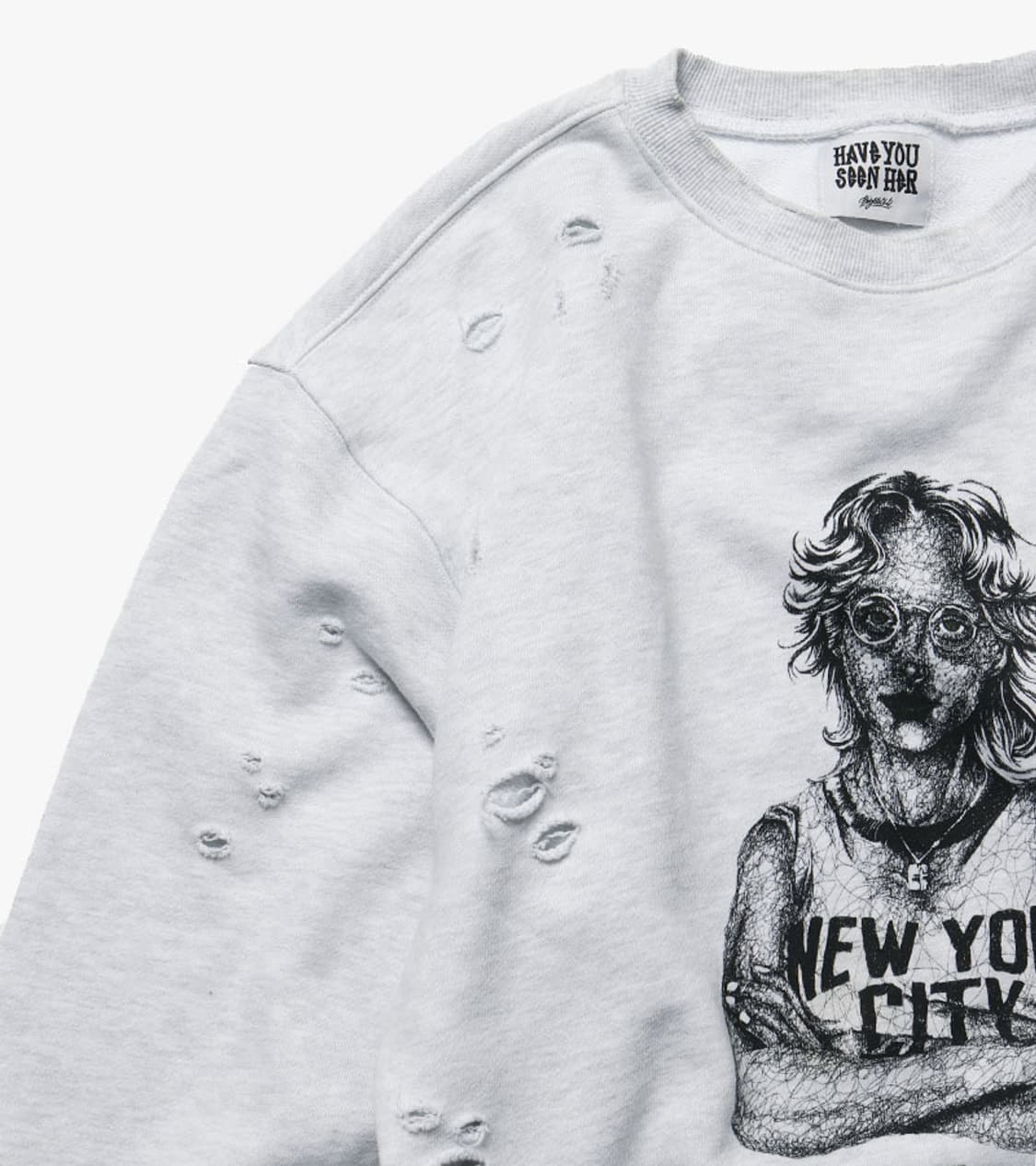 FREAK’S STORE - 23FW HEAVY DAMAGE SWEAT 상품이미지4