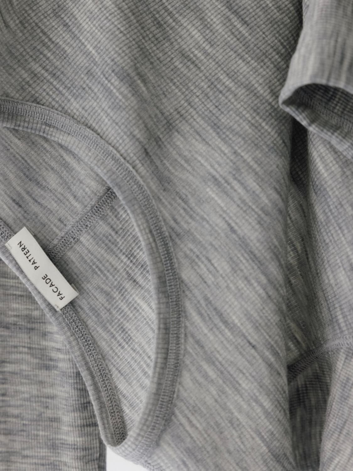 울 브리즈 티셔츠 MELANGE GRAY 상품이미지2