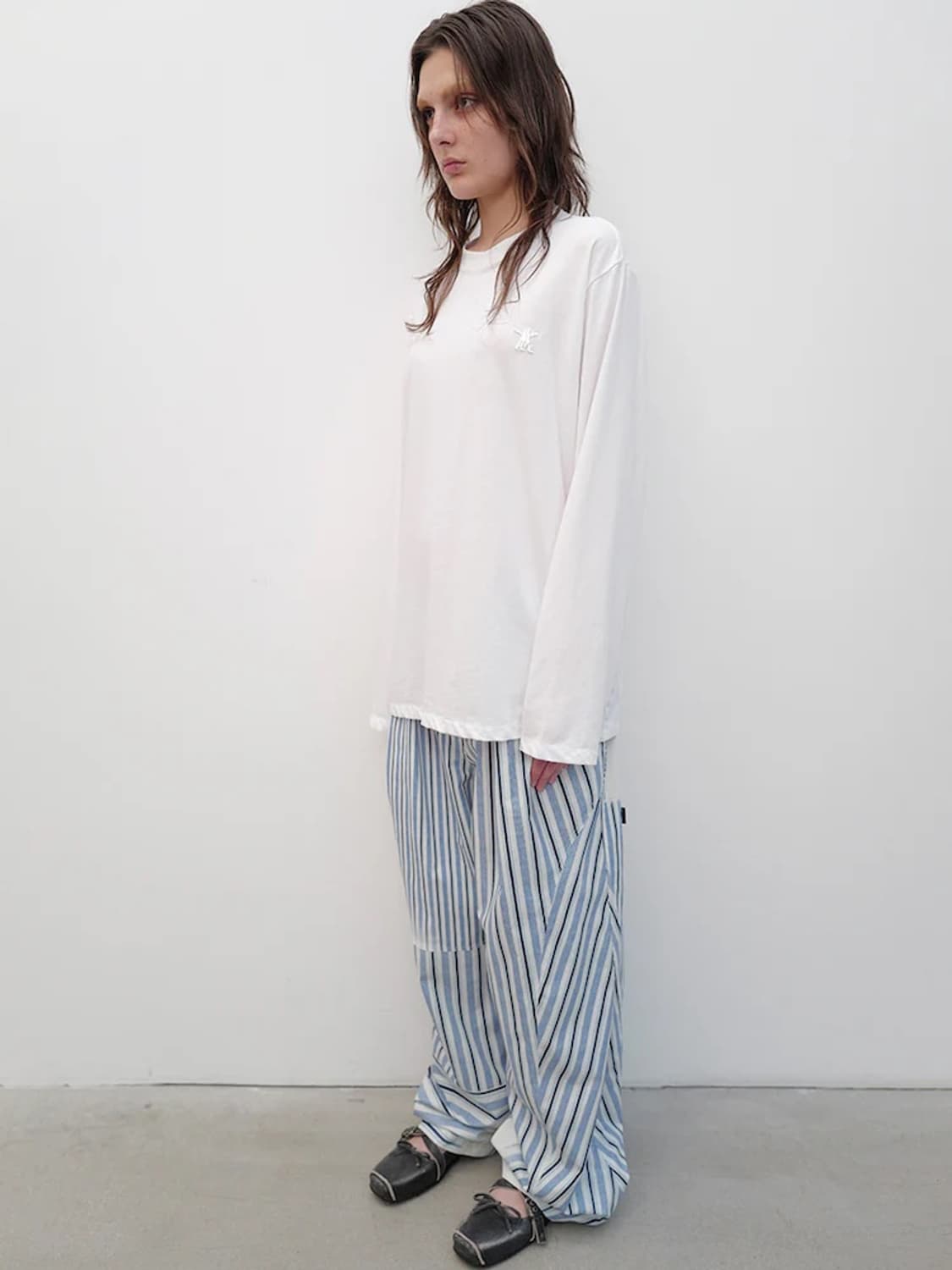 Openyy Paneled Pajama Pants 패널드 파자마 팬츠 상품이미지4