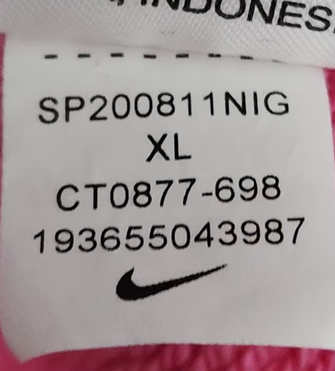 나이키 맨투맨 105 XL 상품이미지8