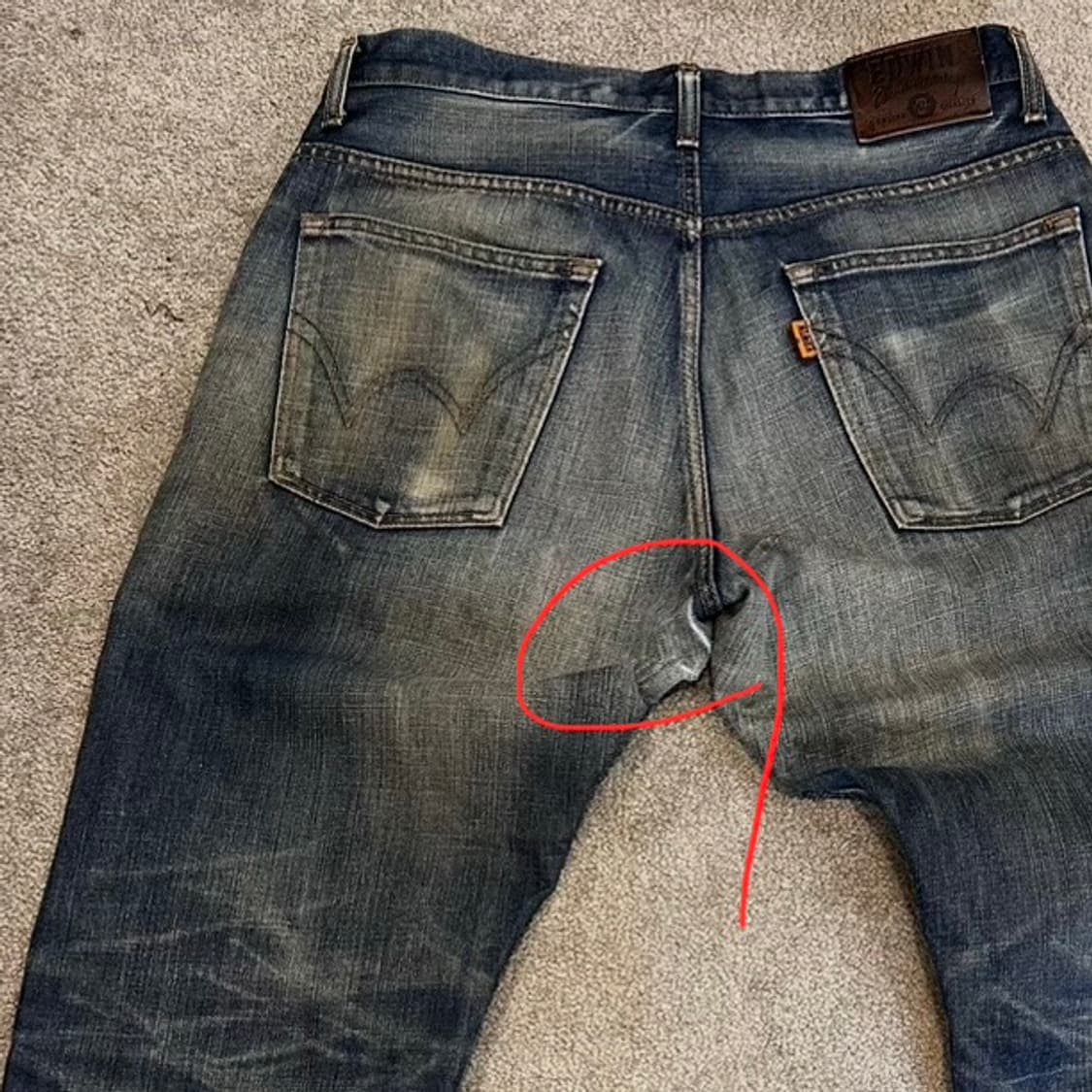 에드윈 EXM404 익스클루시브 빈티지 데님(34) 상품이미지8