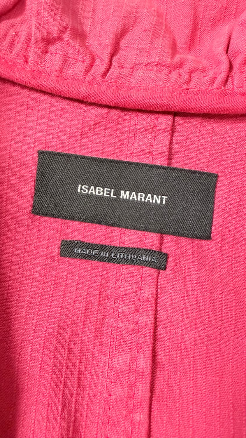 택달린 새상품) 이자벨 마랑 에팔린 벨티드 자켓 38 정가 120만원대 상품이미지9