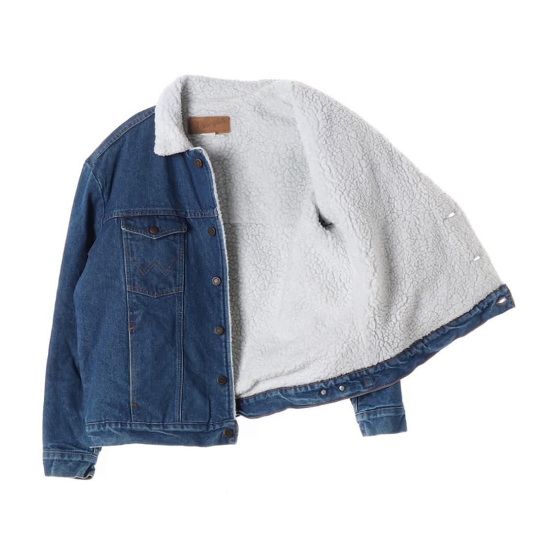 랭글러 빈티지 쉐르파 데님 트러커 자켓 상품이미지2