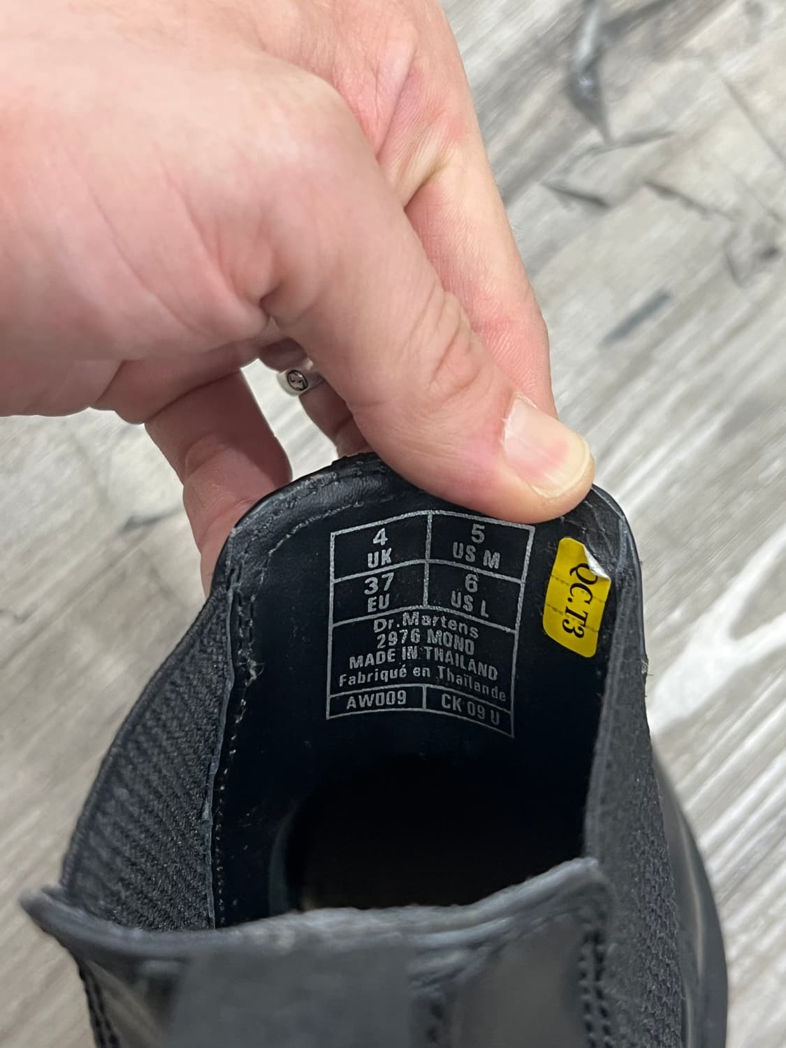 Dr martens 닥터마틴 2976 모노 첼시 부츠 상품이미지6
