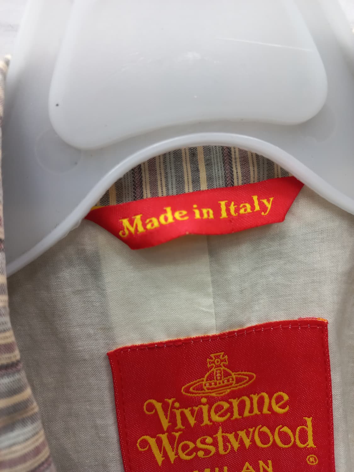 비비안웨스트우드 스트라이프 더블 자켓 여 90 상품이미지3