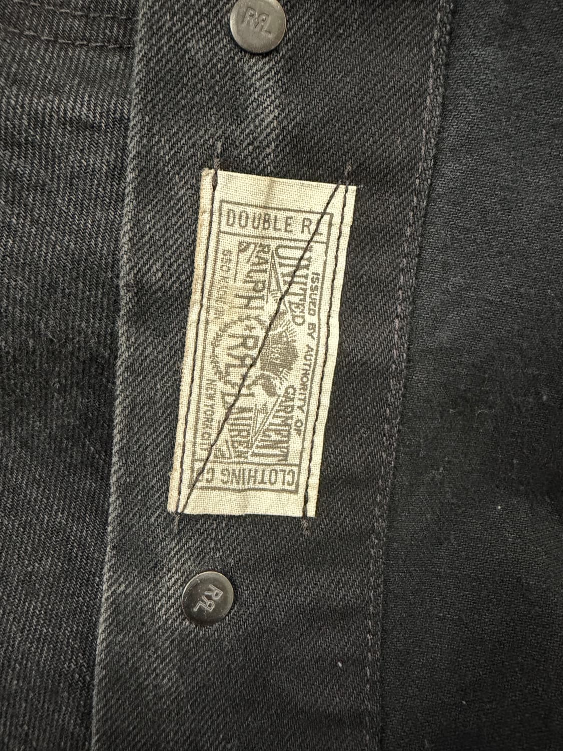 더블알엘 rrl 트러커 신형 블랙 lot 271 L사이즈 상품이미지4