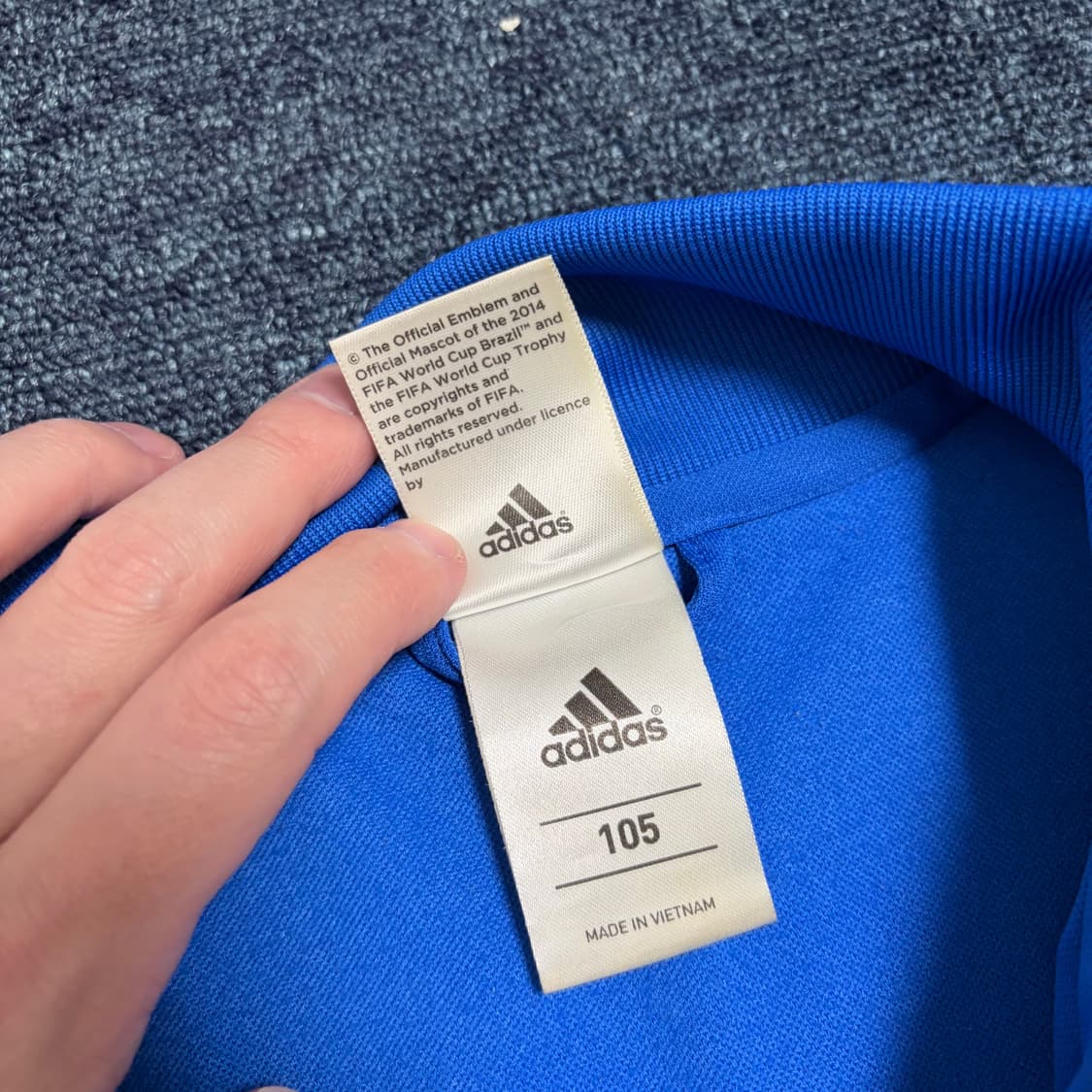아디다스 2014 브라질 월드컵 이탈리아 져지 상품이미지4