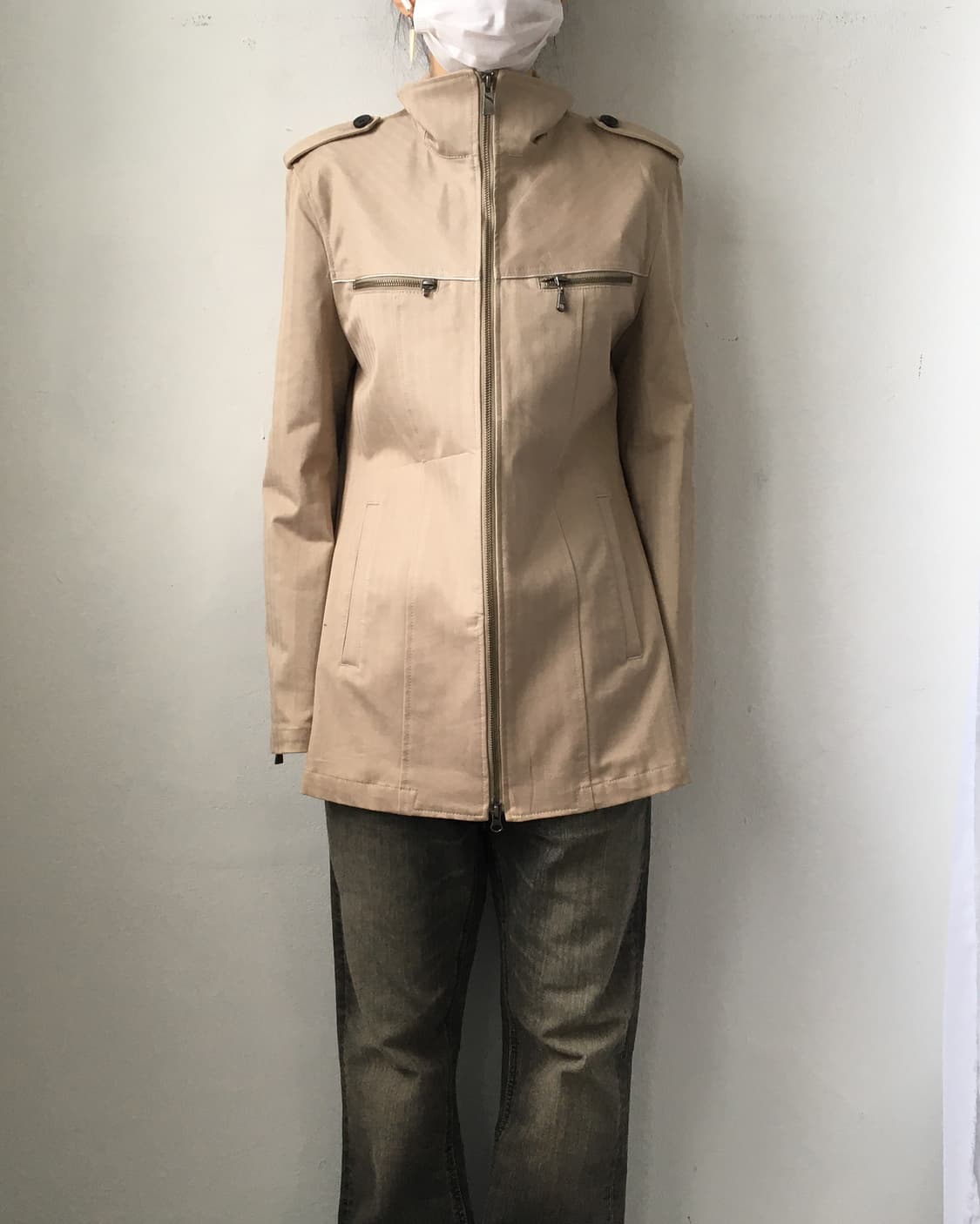 Katharine hamnett London high neck jacke 상품이미지1