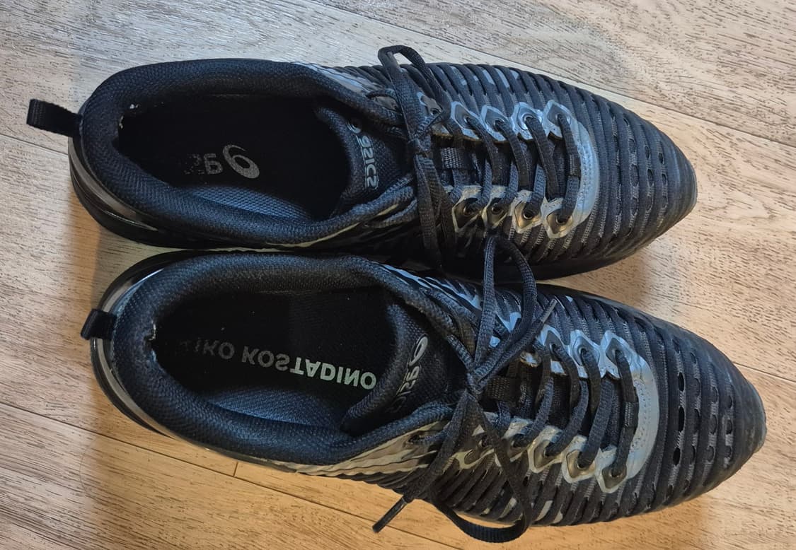 아식스 키코 젤델바 블랙스틸 285 상품이미지1