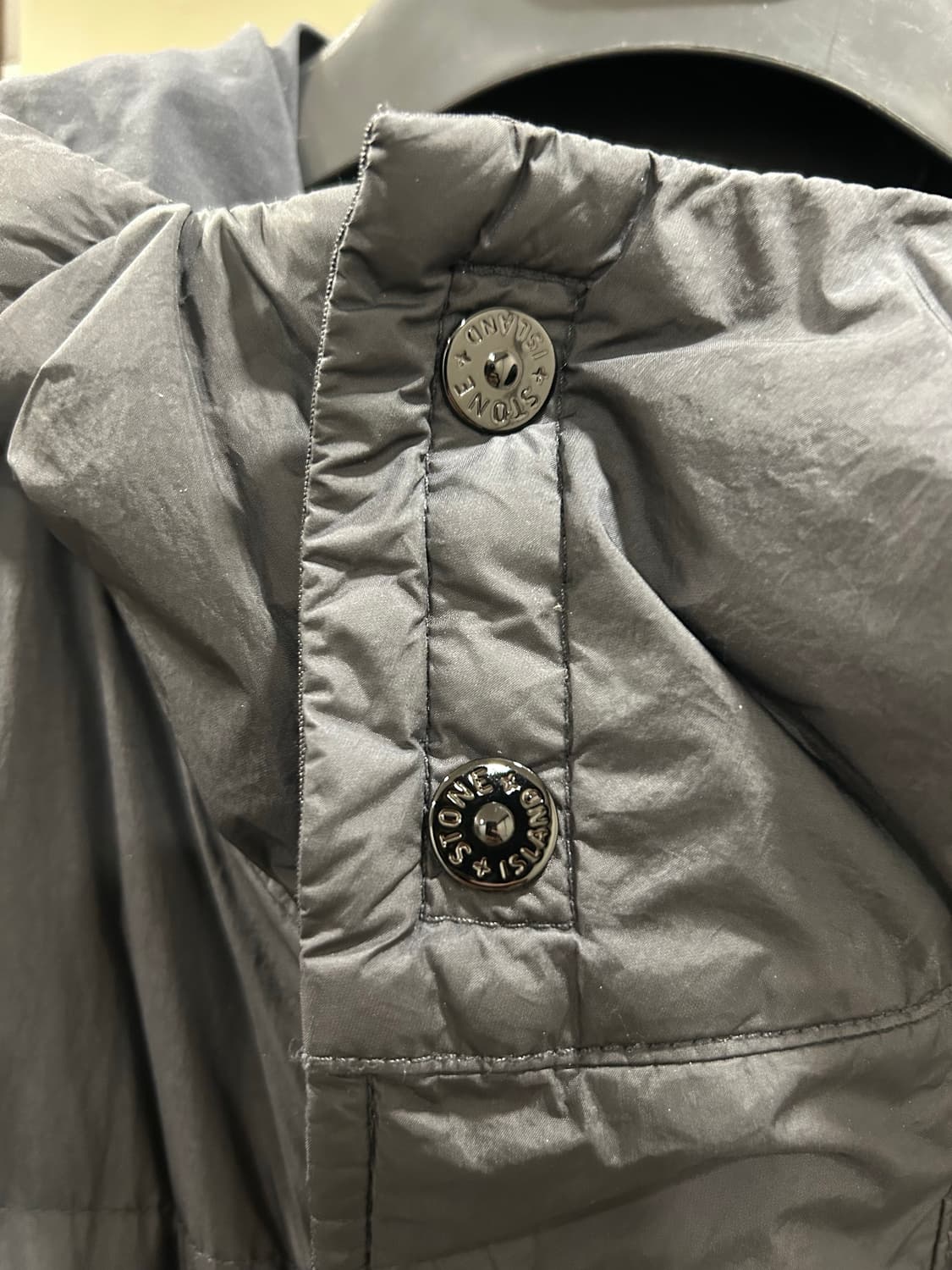 스톤아일랜드 롱패딩 23FW 블랙 M 105 새상품급 상품이미지5