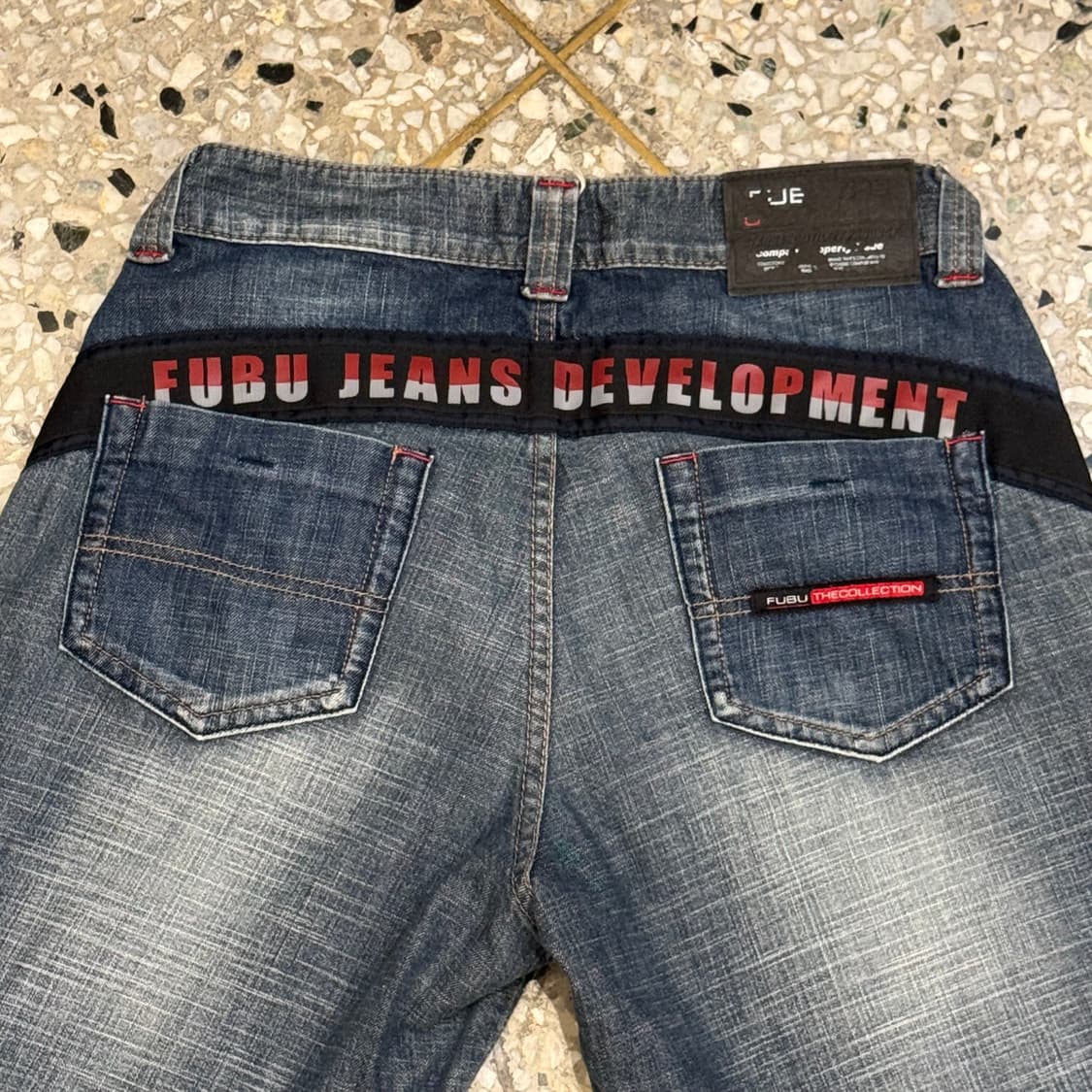 FUBU 푸부 디테일 베기 와이드 팬츠 상품이미지7