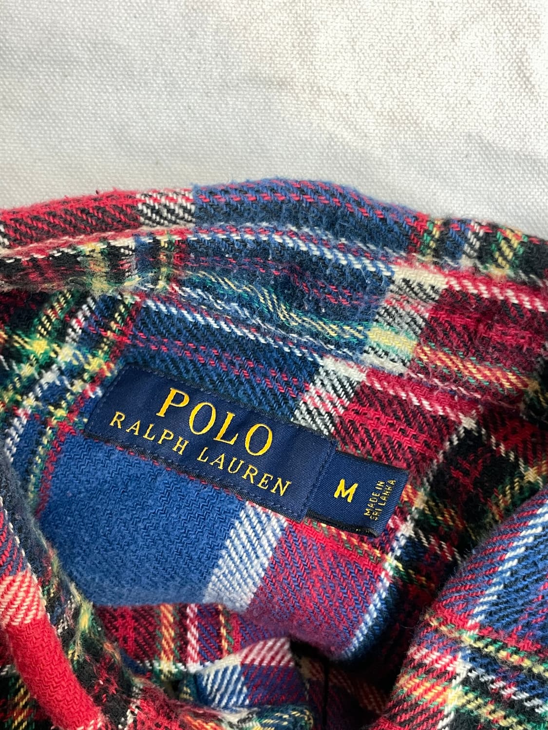 폴로 체크 셔츠  상품이미지4