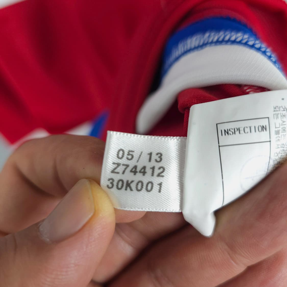 리복 Reebok 클래식 유니언잭 스트라이프 저지티 레드 85 (여성용) 상품이미지8