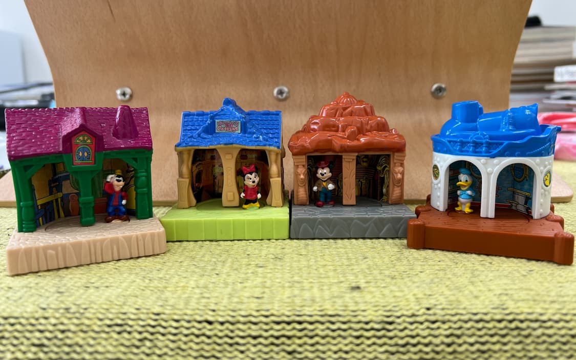 90년대 해피밀 맥토이 미키와 친구들 디즈니랜드  - 미니마우스  상품이미지3