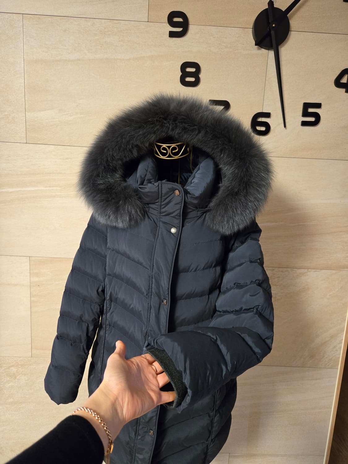 [95] DAKS 닥스 폭스퍼 여성 구스 패딩 상품이미지3