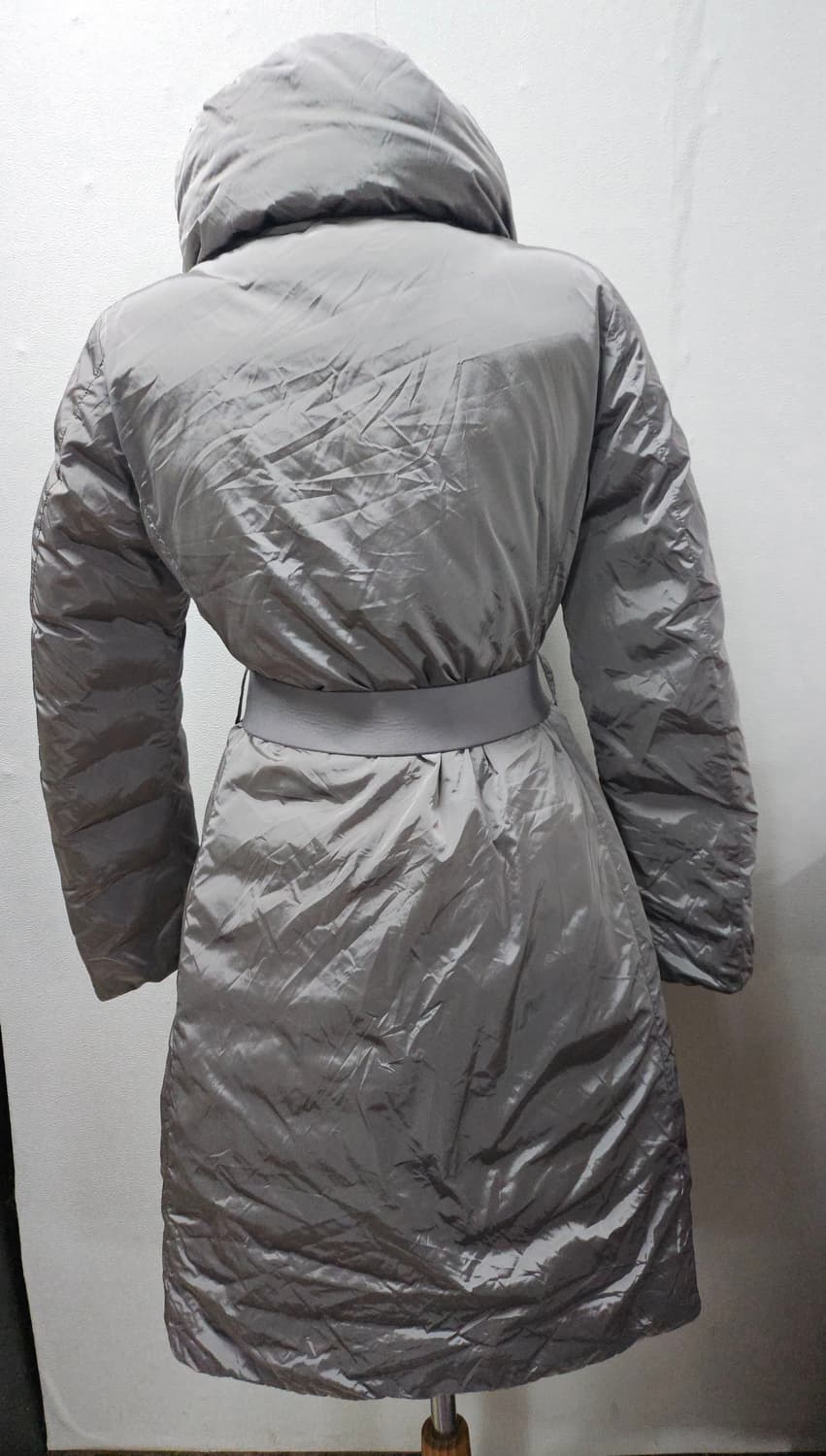 add  애드  넥 워머 벨트 다운 패딩 코트 실버 usa 4 상품이미지4