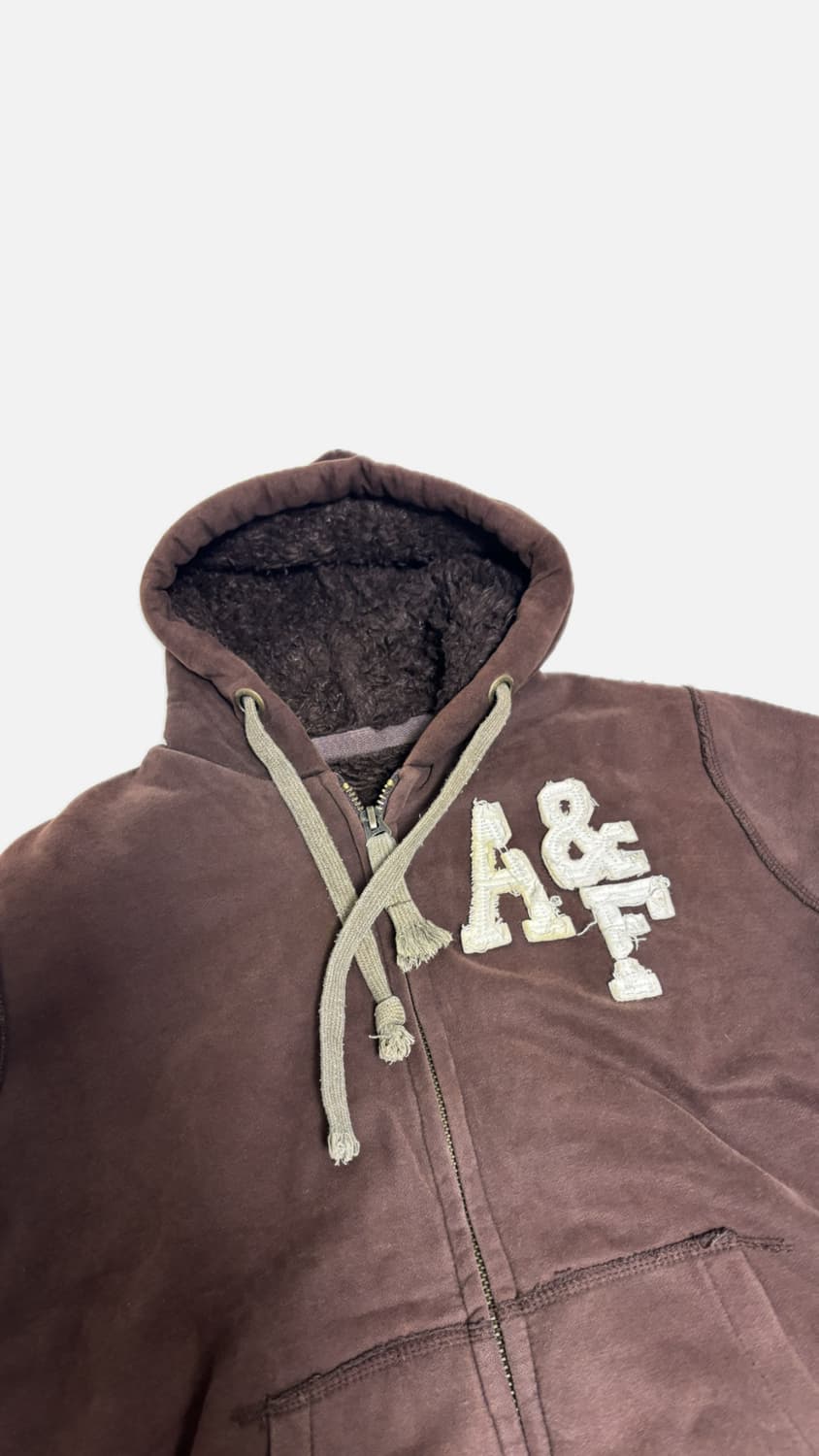 아베크롬비 대대장 브라운 울프죠 후드집업 상품이미지2