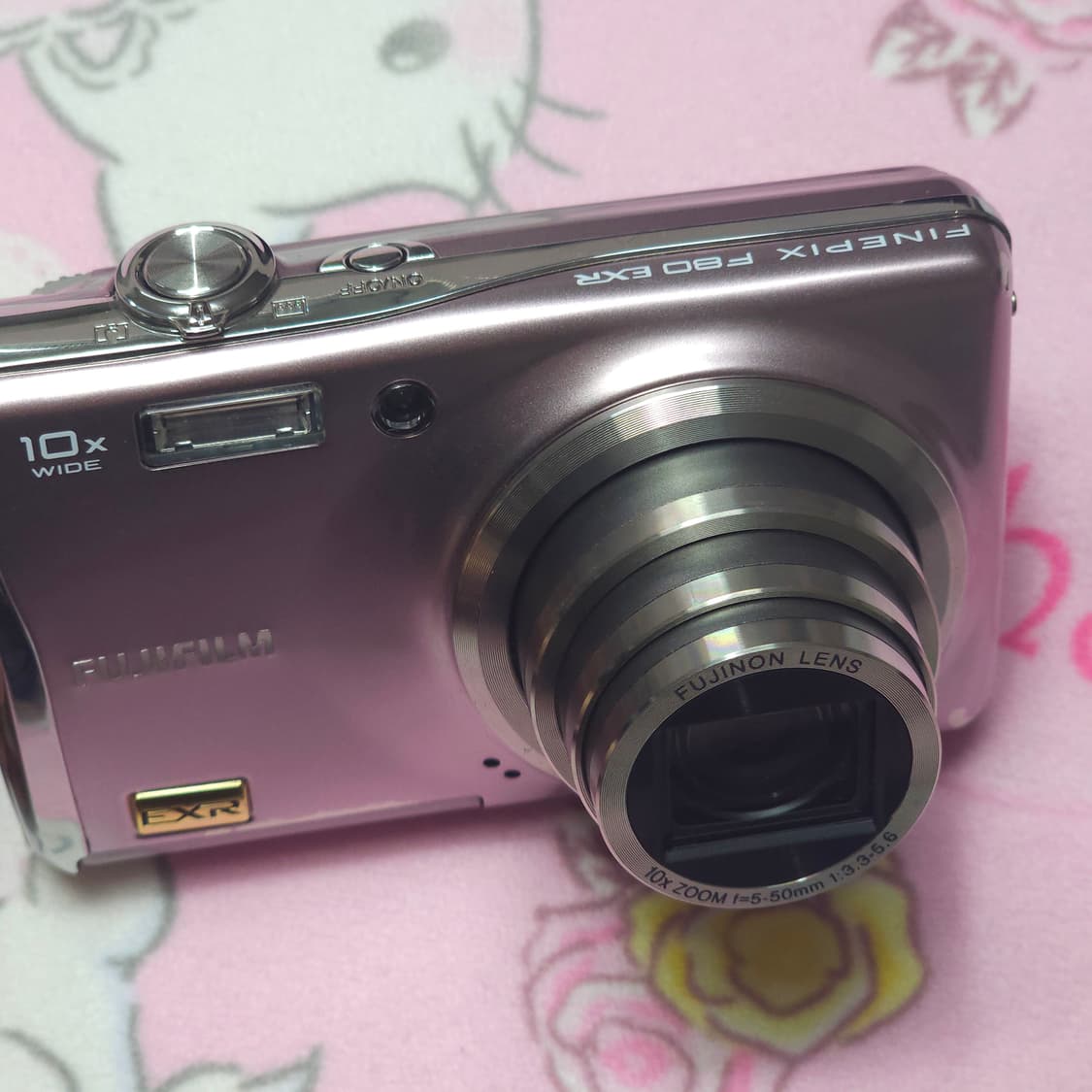 작례O)아일릿 후지필름 파인픽스 F80EXR 핑크 디카 상품이미지5