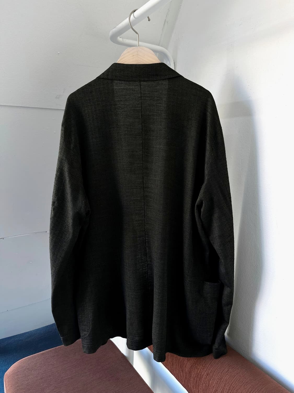 Loose design light wool single jacket 상품이미지9