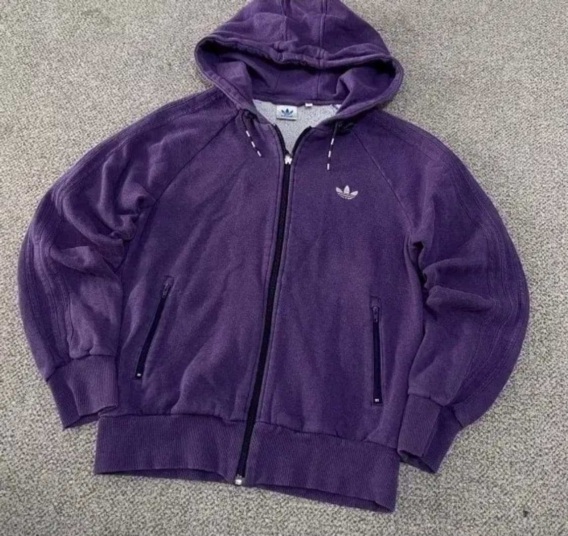 아디다스 후드집업 퍼플 상품이미지1