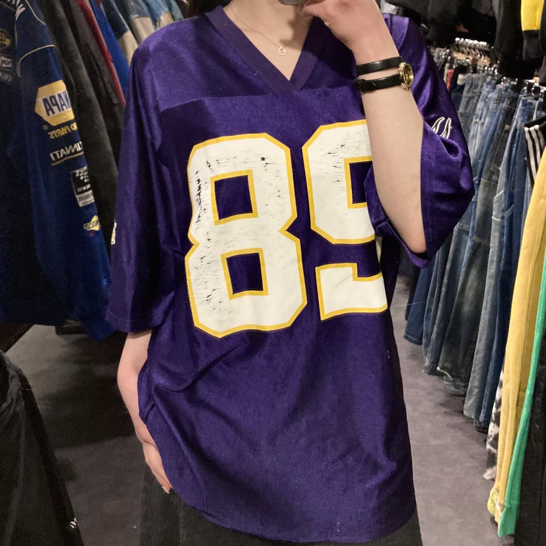 [IM] NFL 미네소타 바이킹스 아드리안 피터슨 NO.28 퍼플 져지 상품이미지6