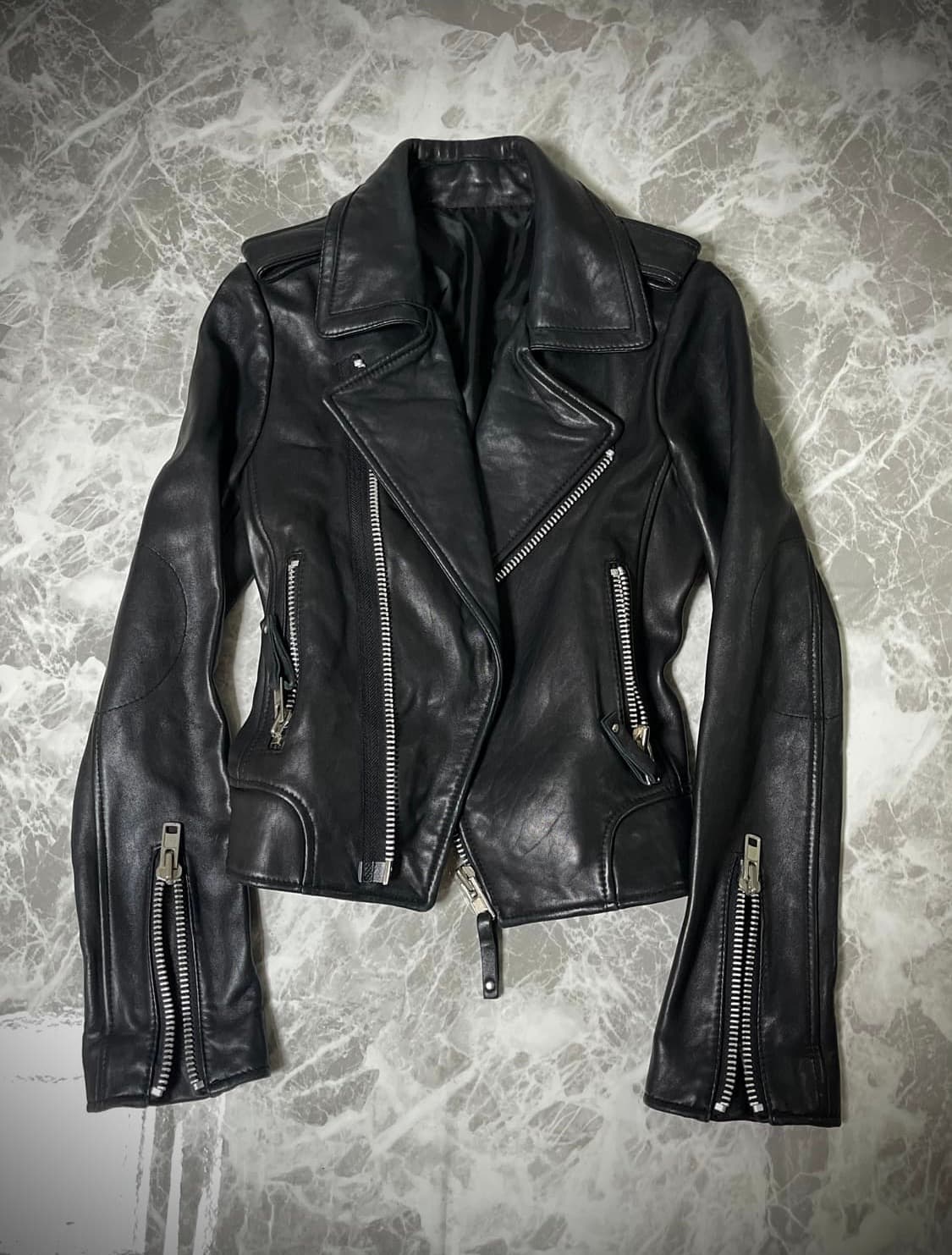 leather rider jacket 상품이미지1