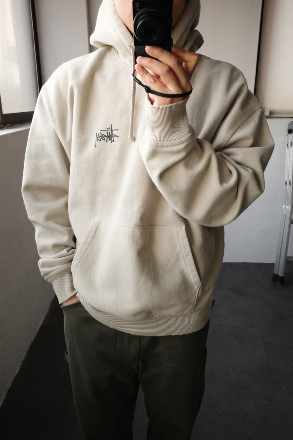 스투시 스탁로고 후디 상품이미지3