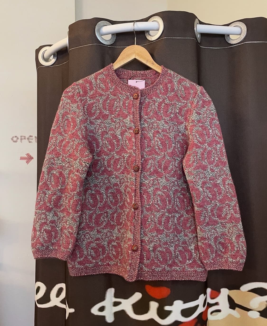 자카드 니트 가디건 [무배] 상품이미지3