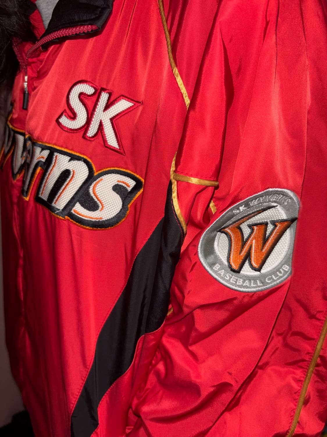 Sk 와이번즈 현 ssg 랜더스 정품 바람막이 상품이미지3