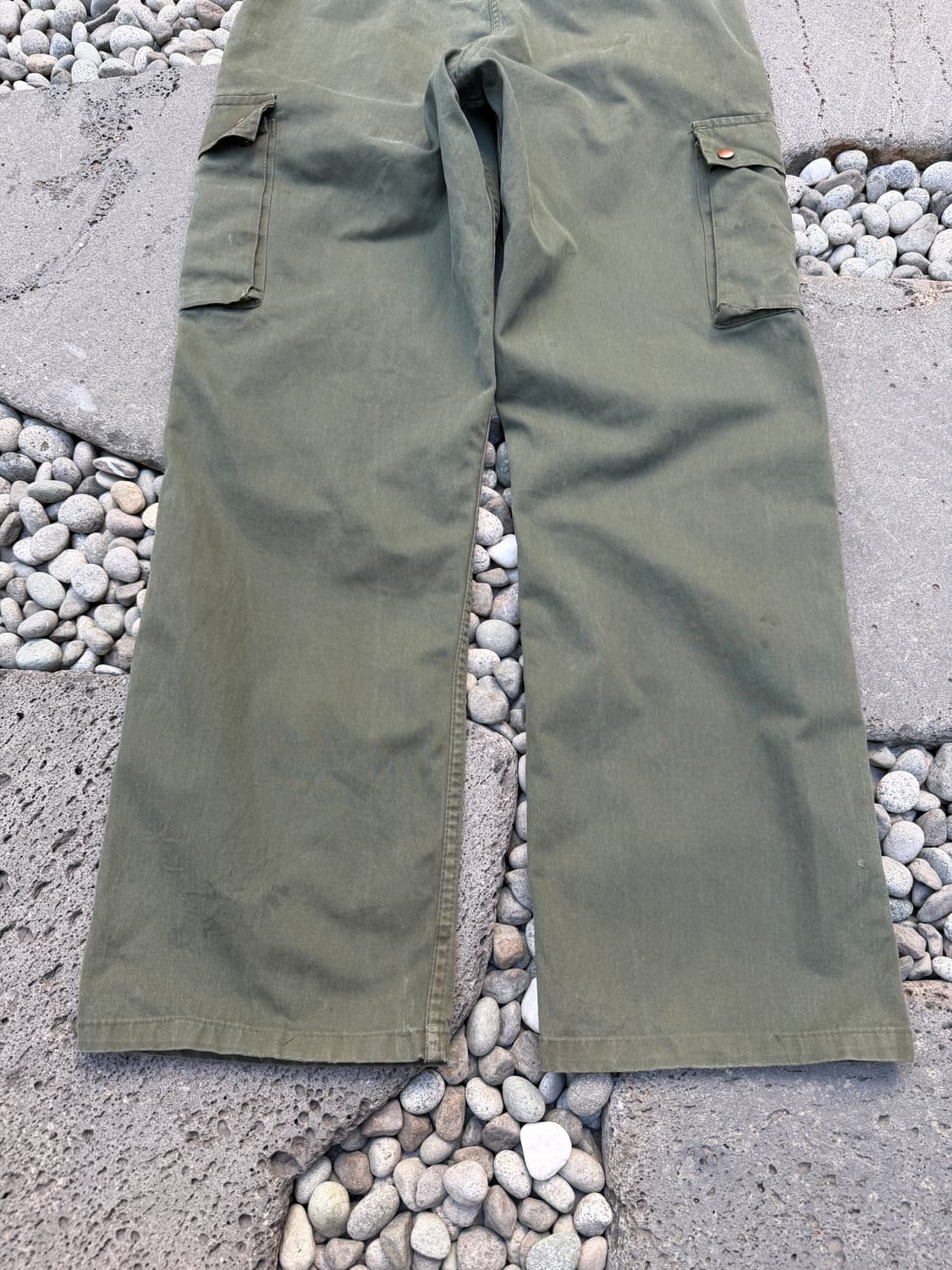 1970s DISTRESSED FRENCH 헤링본 프렌치워크팬츠 상품이미지9