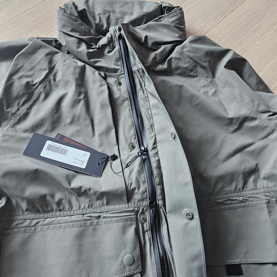 XXL 110 새제품) 밥캣 레이어 자켓 바람막이 심실링 방수 방풍 등산 상품이미지4